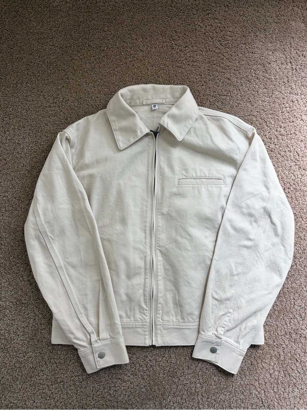 Uniqlo Cream Fall Jacket